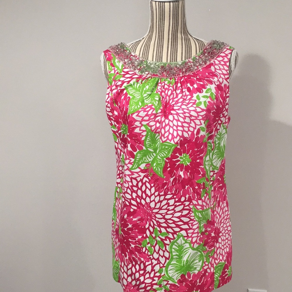 Lilly Pulitzer EUC jubilee collection tank